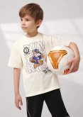 Футболка Clever 757152/23кд_п/молочный